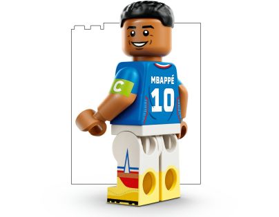 LEGO® Editions 43013 Kylian Mbappé – Hvězdné momenty fotbalu