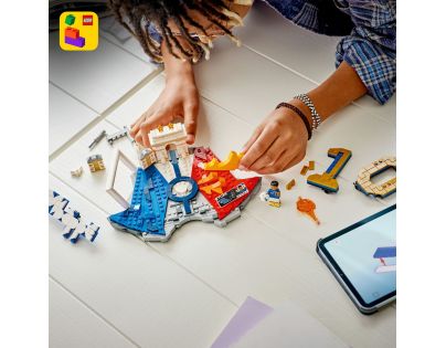 LEGO® Editions 43013 Kylian Mbappé – Hvězdné momenty fotbalu
