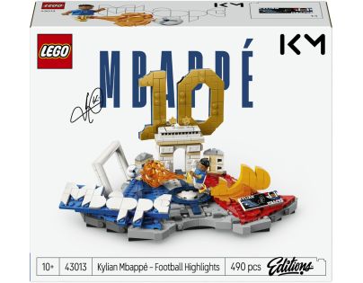 LEGO® Editions 43013 Kylian Mbappé – Hvězdné momenty fotbalu
