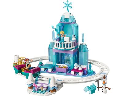 LEGO® 43281 Elsin ledový palác a jízda na sněhu