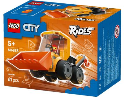 LEGO® 60483 Autíčka – Stavební nakladač