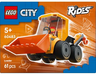 LEGO® 60483 Autíčka – Stavební nakladač