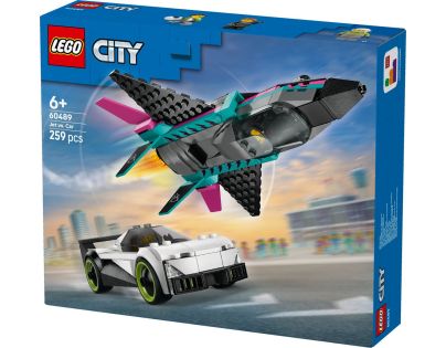 LEGO® 60489 Tryskáč vs. auto