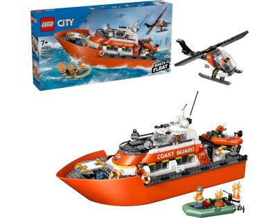 LEGO® 60504 Záchranný člun pobřežní hlídky a vrtulník