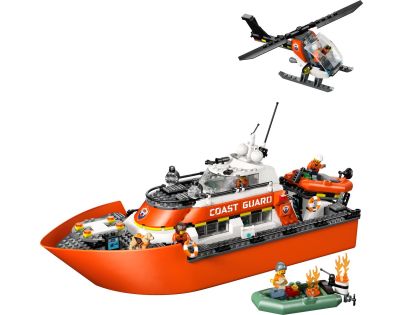 LEGO® 60504 Záchranný člun pobřežní hlídky a vrtulník