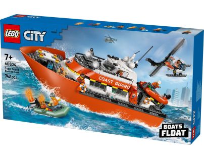 LEGO® 60504 Záchranný člun pobřežní hlídky a vrtulník