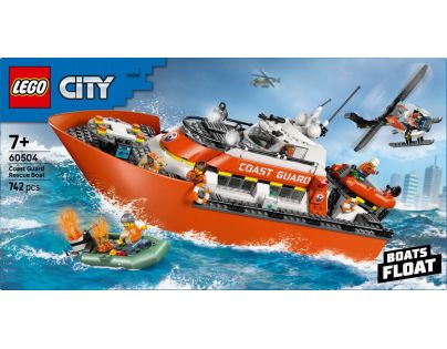 LEGO® 60504 Záchranný člun pobřežní hlídky a vrtulník