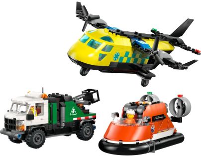 LEGO® 60505 Remix: Letadlo, servisní vůz a vznášedlo