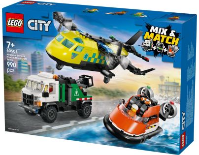LEGO® 60505 Remix: Letadlo, servisní vůz a vznášedlo