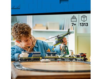LEGO® City 60508 Loupež v policejním vlaku