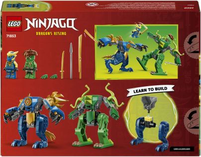 LEGO® NINJAGO® 71853 Jay a boj v dračím robotickém obleku