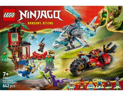 LEGO® 71857 Souboj nindža vozidel a domek na stromě