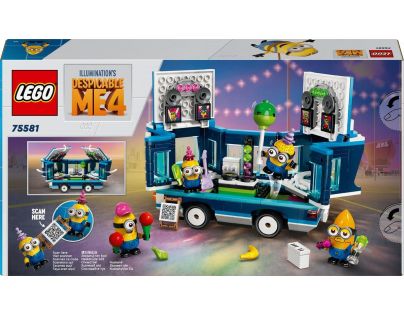 LEGO® 75581 Já padouch 4: Mimoni a hudební párty autobus
