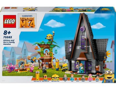 LEGO® 75583 Já padouch 4: Mimoni a Gruův rodinný dům