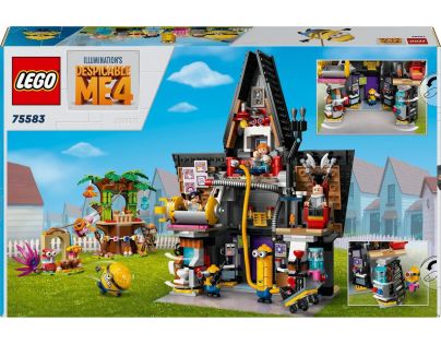 LEGO® 75583 Já padouch 4: Mimoni a Gruův rodinný dům