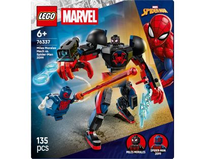 LEGO® 76337 Robot Milese Moralese vs. Spider-Man 2099