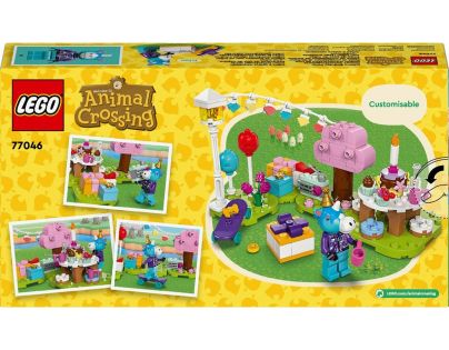 LEGO® Animal Crossing™ 77046 Julian a oslava narozenin