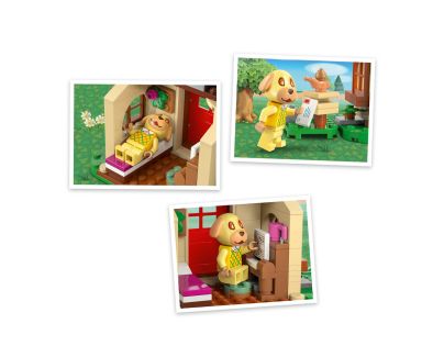 LEGO® Animal Crossing™ 77058 Goldie a její útulný dům