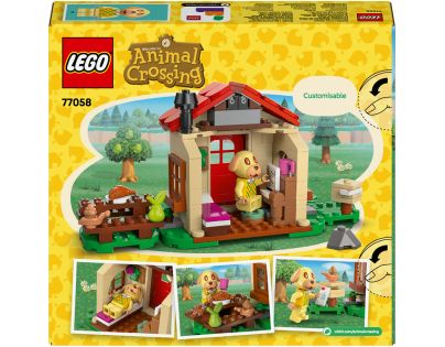 LEGO® Animal Crossing™ 77058 Goldie a její útulný dům
