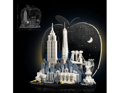 LEGO® Architecture 21066 New York – Velké jablko
