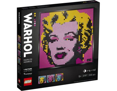 LEGO® ART 31197 Andy Warhol's Marilyn Monroe - Poškozený obal