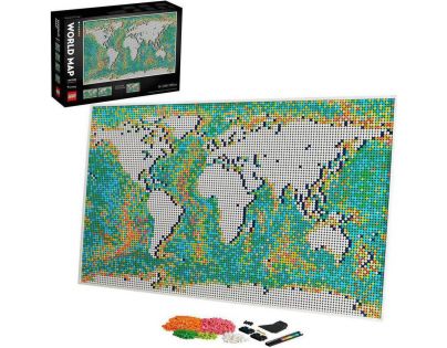 LEGO® Art 31203 Mapa světa