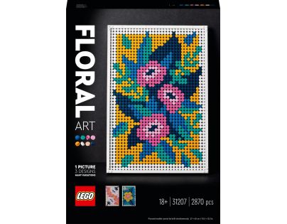 LEGO® ART 31207 Květinové umění