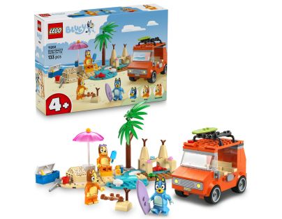 LEGO® Bluey 11202 Bluey a rodinný výlet autem na pláž