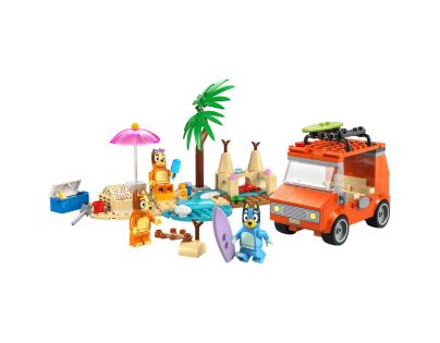 LEGO® Bluey 11202 Bluey a rodinný výlet autem na pláž
