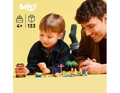 LEGO® Bluey 11202 Bluey a rodinný výlet autem na pláž
