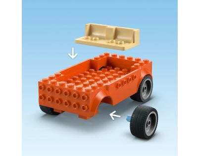 LEGO® Bluey 11202 Bluey a rodinný výlet autem na pláž