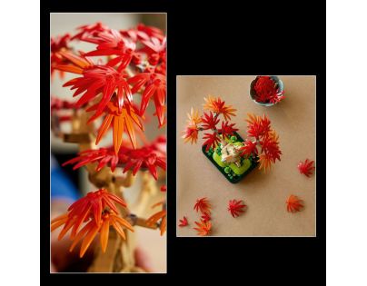 LEGO® Botanicals 10348 Bonsaj – Japonský červený javor