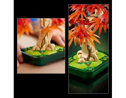 LEGO® Botanicals 10348 Bonsaj – Japonský červený javor