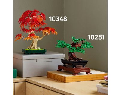 LEGO® Botanicals 10348 Bonsaj – Japonský červený javor