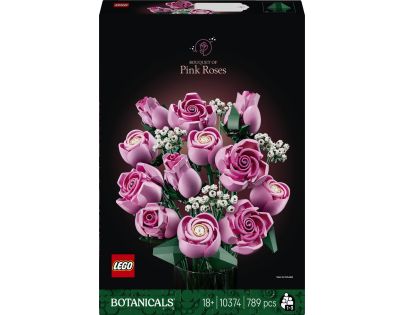 LEGO® Botanicals 10374 Kytice růžových růží - Poškozený obal
