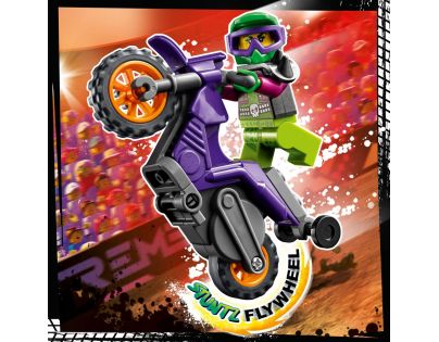 LEGO® City 60296 Kaskadérská wheelie motorka