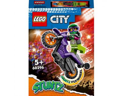 LEGO® City 60296 Kaskadérská wheelie motorka