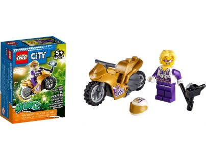 LEGO® City 60309 Kaskadérská motorka se selfie tyčí