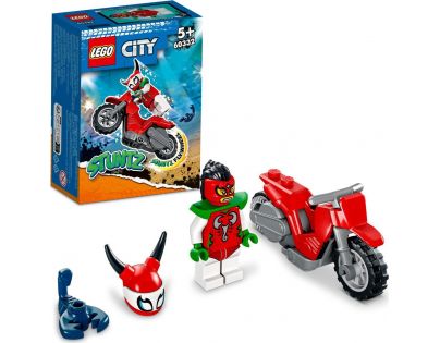 LEGO® City 60332 Štíří kaskadérská motorka