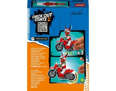 LEGO® City 60332 Štíří kaskadérská motorka