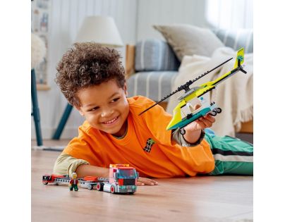 LEGO® City 60343 Přeprava záchranářského vrtulníku