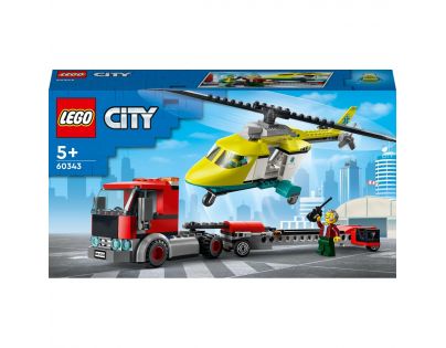 LEGO® City 60343 Přeprava záchranářského vrtulníku