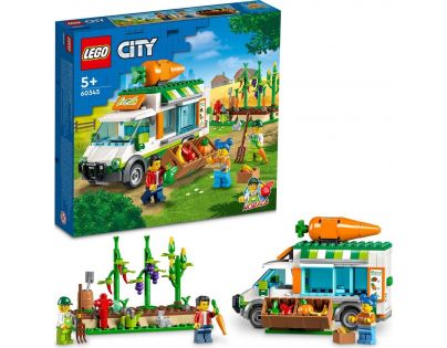 LEGO® City 60345 Dodávka na farmářském trhu