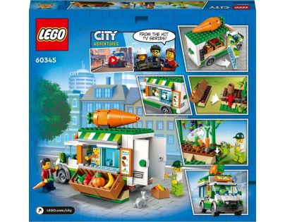 LEGO® City 60345 Dodávka na farmářském trhu