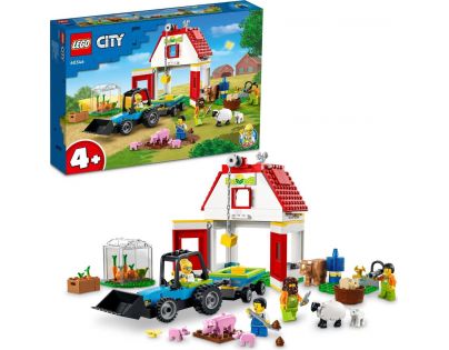 LEGO® City 60346 Stodola a zvířátka z farmy