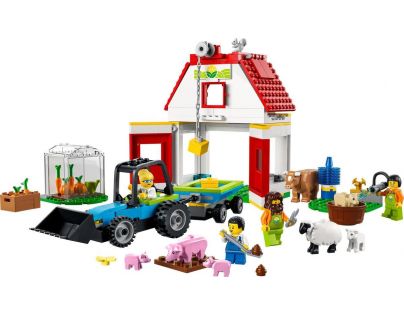 LEGO® City 60346 Stodola a zvířátka z farmy