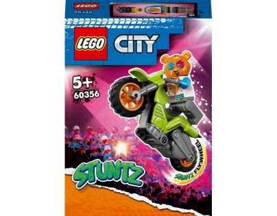 LEGO® City Medvěd a kaskadérská motorka