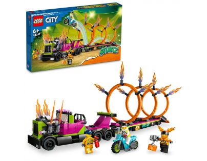 LEGO® City 60357 Tahač s ohnivými kruhy