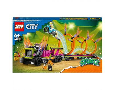 LEGO® City 60357 Tahač s ohnivými kruhy