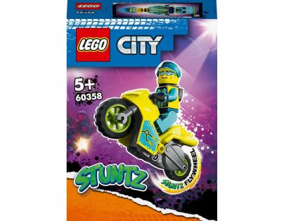 LEGO® City 60358 Kaskadérská kybermotorka